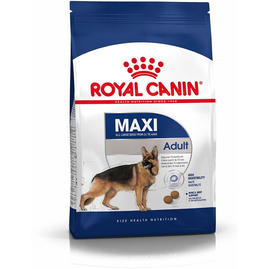 غذای سگ رویال کنین مدل مکسی ادالت وزن 4 کیلوگرم ا ROYAL CANIN maxi adult dog dry